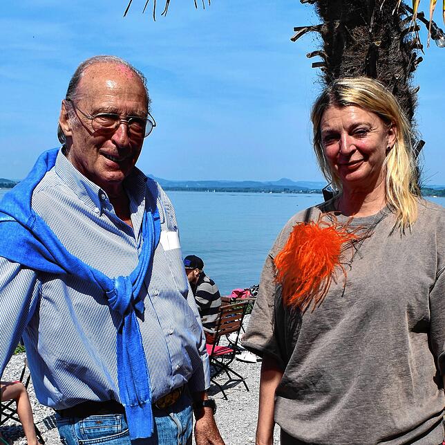 Gernot Beyer, ehemaliger Betreiber des Campingplatzes Sandseele und hat vor rund zehn Jahren das Zepter an seine Tochter Caro Motz ...