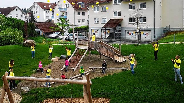 Auch im Familienzentrum Sonnenschein &ndash; hier bei einem Fest zu sehen &ndash; steigen ab September die Beiträge, die Eltern für die ...