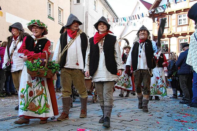 Bild 17: "Komm lass uns fröhlich sein" - Rosenmontag in Meßkirch 2025