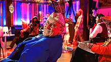 Hatte sichtlich Spaß bei der Fernsehfasnacht im Konzil: Markus Nabholz, Kamelia-Präsident.