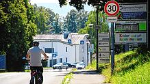 Tempo 30 ist jetzt auf der Villinger Straße vom Hindenburgring bis zum Ortsausgang ausgeschildert.
