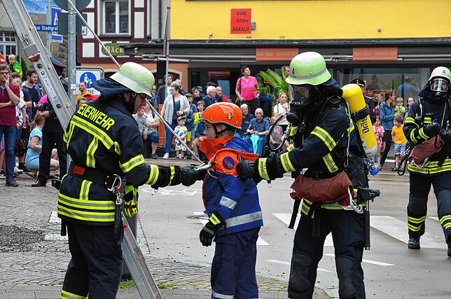 Bild 5: Bilder der Hauptübung der Freiwilligen Feuerwehr Markdorf – Teil 3