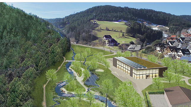 So könnte die geplante Festhalle Tennenbronn einmal aussehen. Der Rat fordert nun klare Aussagen zu dem Großprojekt.