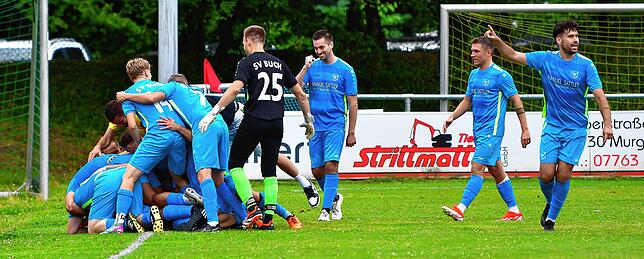 Bild 5: SV Buch holt sich späten Punkt beim SV Blau-Weiß Murg – und wir haben Bilder!