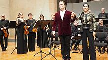 Der Countertenor Lawrence Zazzo und die Mezzosopranistin Vivica Genaux ernten zusammen mit der Lautten Compagney Berlin im Franziskaner ...