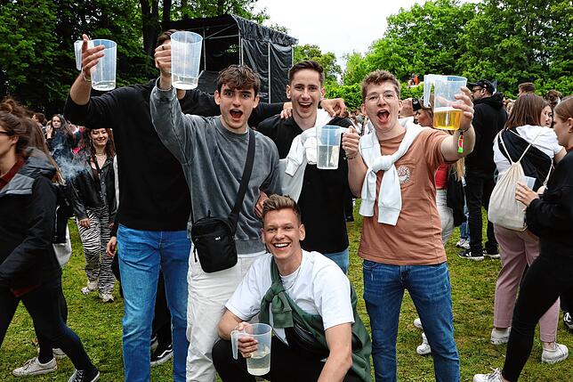 Bild 17: So war der erste Abend im Bodenseestadion beim Campus-Festival 2023