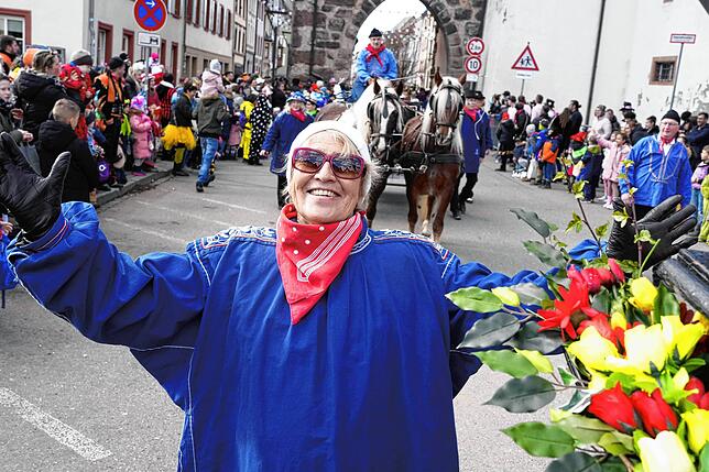 Bild 4: So schön war es am Dienstag beim großen Umzug in Villingen (Teil 2)