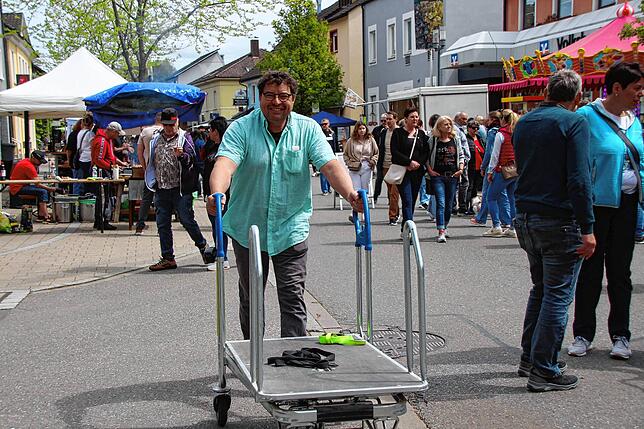 Richard Beil hat Erfahrung in der Organisation von Großereignissen wie dem Stühlinger Frühling und dem Städtlefest.