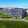 Eine Visualisierung des künftigen Technologiezentrums in Laufenburg/Schweiz, für das das Unternehmen Flexbase die Baufreigabe erhält.