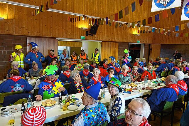 Bild 26: Beste Stimmung bei der Seniorenfasnet in Bonndorf. Wir haben die Bilder!