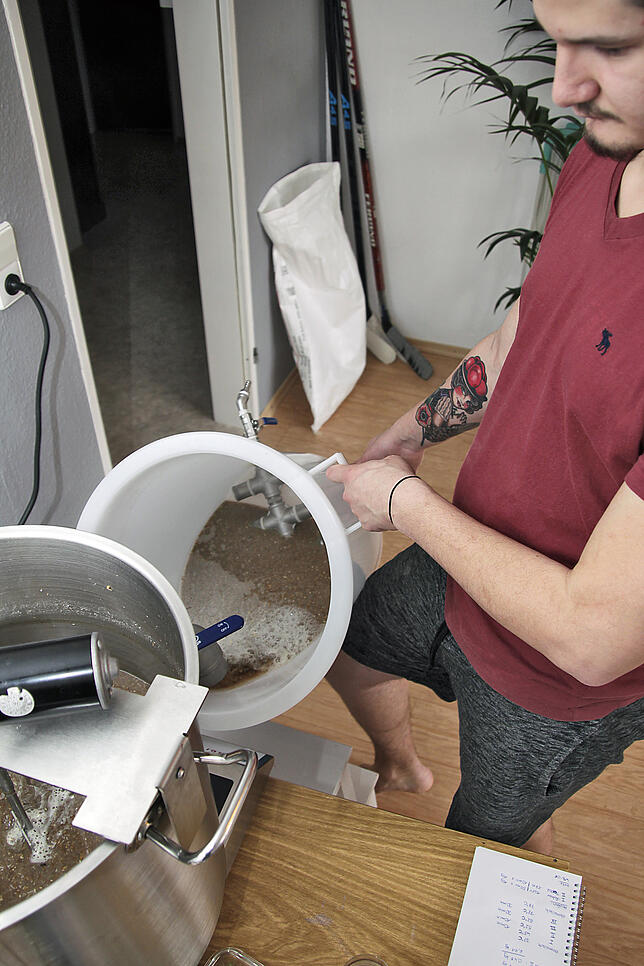 Bild 3: Brautagebuch von Lukas Kromer: So braut man eigenes Bier