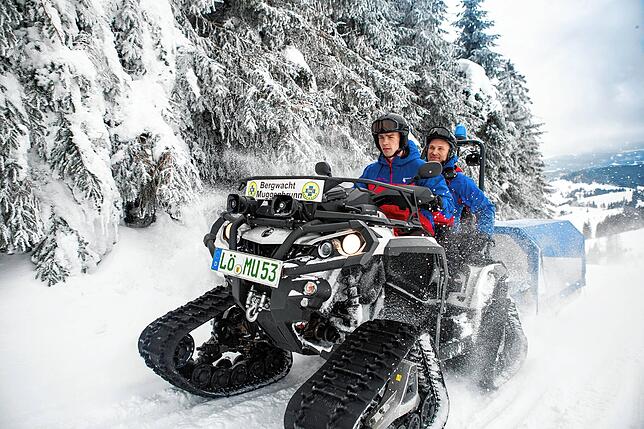 Die Bergwacht Schwarzwald war in diesem Winter zwar weniger unterwegs, hatte dafür aber viel aufwändigere Einsätze zu bewältigen.