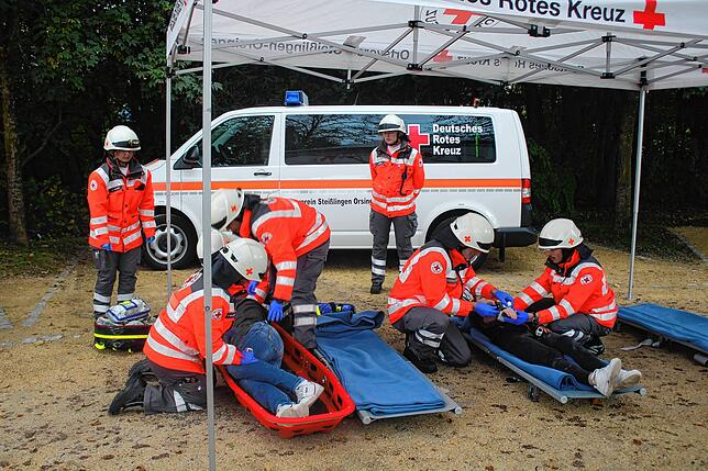 Bild 14: Bilder der Jahreshauptübung der Feuerwehr Orsingen-Nenzingen