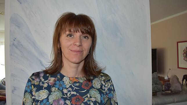Galina Braun ist Deutsche mit russischen Wurzeln. Sie gibt Flüchtlingen Deutschunterricht. &bdquo;Wir waren mit der Ukraine immer ...
