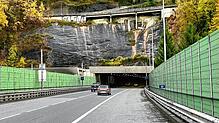Der Pfändertunnel wurde 1980 eröffnet. Seit 2013 hat er eine zweite Röhre.