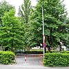 Der Platz für Motorräder beim Parkhaus Stadtmitte war pünktlich zur LGS-Eröffnung fertig &ndash; und bleibt erst mal gesperrt. Bürger ...