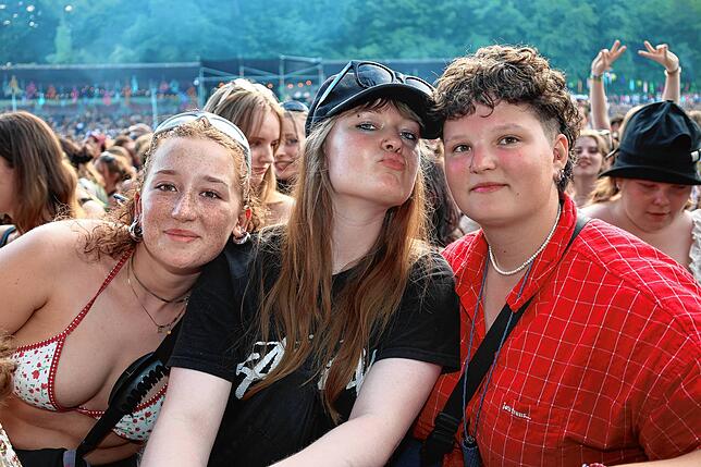Bild 12: Am zweiten Tag des Campus-Festivals 2025 wird nochmals aufgedreht
