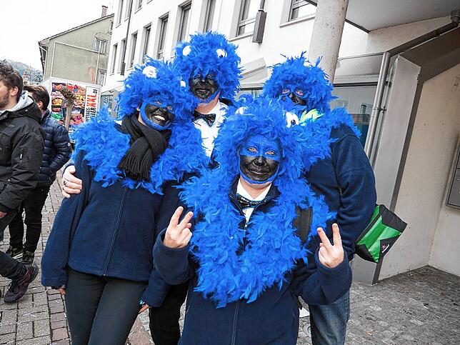 Diese Krümelmonster waren 2018 auch unter den Gästen in Tiengen.