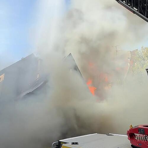Brand in der Villinger Innenstadt