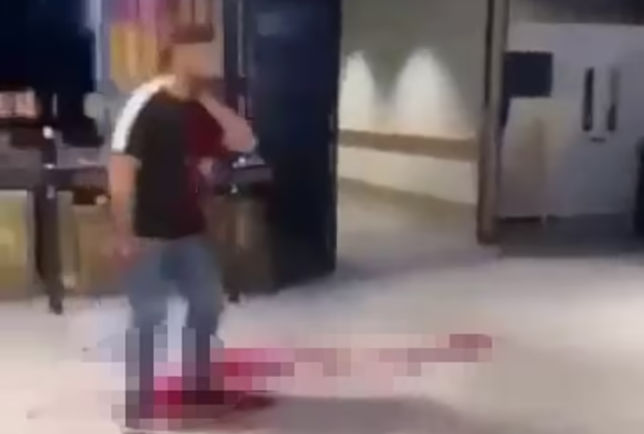 Screenshots des Gewaltvideos, das vor allem über WhatsApp virale Verbreitung fand.