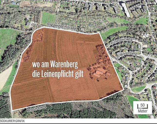 Bild 2: Hundebesitzer wollen Lockerung der Leinenpflicht am Warenberg an Wochenenden und in den Ferien