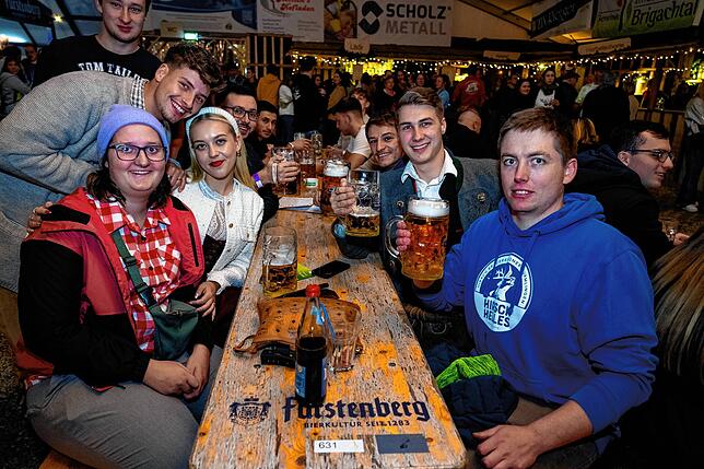 Bild 9: Kreiserntedankfest Brigachtal: Partyabend mit den Jungen Fidelen und Ob8Blech