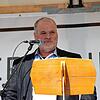 Julian Aicher bei seiner Rede in Salem.