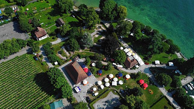 Der Hagnauer Uferpark um den Torkel ist der Mittelpunkt der Premiere des Ufersommers.