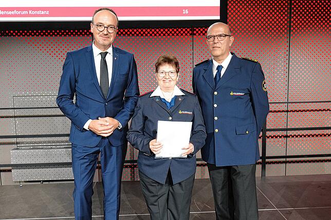 40 Jahre im Spielmannszug: Gisela Lehmann
