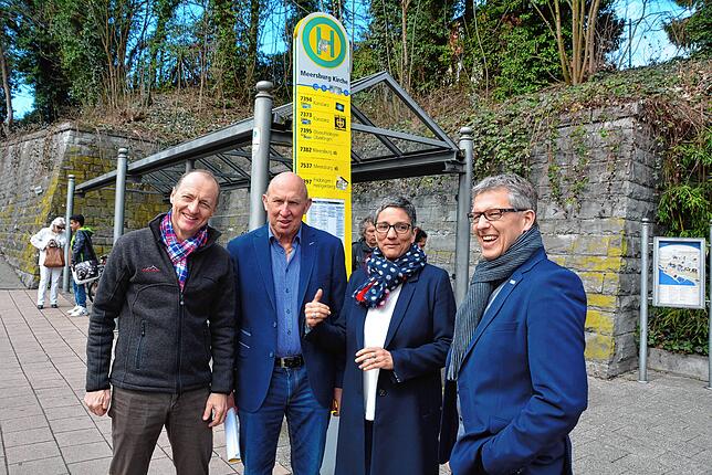 Busfahren für 1 Euro in ganz Meersburg und bis nach Daisendorf: Der neue einheitliche Stadttarif macht‘s möglich, sehr zur ...