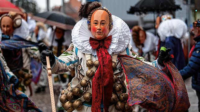 Das alte närrische Brauchtum im Südwesten gehört zum immateriellen Weltkulturerbe und ist besonders geschützt. Hier ein Villinger Narro.