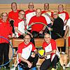 Gute Laune: Motiviert steigt die Männergymnastik des TV Tiengen in ihr Training ein. Hinten von links: Matthias Werner, Klaus Rombach, ...