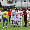 Jubel beim SC Pfullendorf (rechts), Tristesse beim FC Singen 04: ein Bild vom Derby am vergangenen Wochenende. Während der SC an die ...