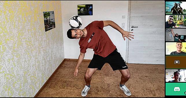 Patrick Bäurer gewinnt verdient den ersten Live-Online Wettbewerb zwischen Top Fußball Freestylern aus ganz Deutschland.