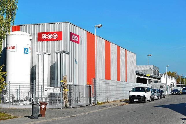 Firmengebäude der BCS in Radolfzell. ZF Friedrichshafen verkaufte das ehemals zu TRW gehörende Unternehmen 2018.