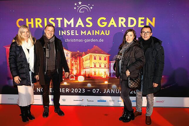 Bild 27: Insel Mainau: Bilder vom Start des Christmas Garden 2023 - Teil 2