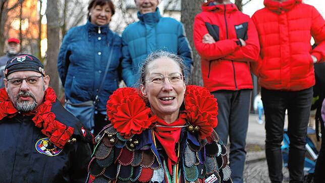 Bild 12: Konstanzer Fasnacht: Fotos von der Brunnenputzete der Blätzlebuebe