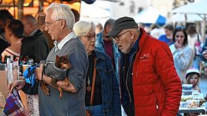 Bild : Familiensamstag in Waldshut: Mai-Wetter lockte viele Besucher