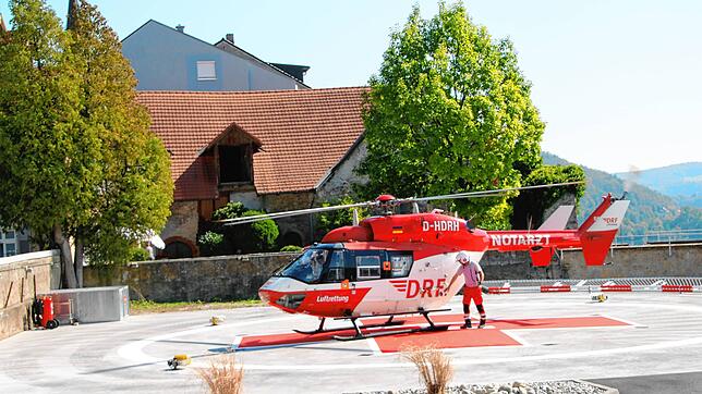 2018 wurde der Heli-Landeplatz am Waldshuter Spital umfangreich saniert.