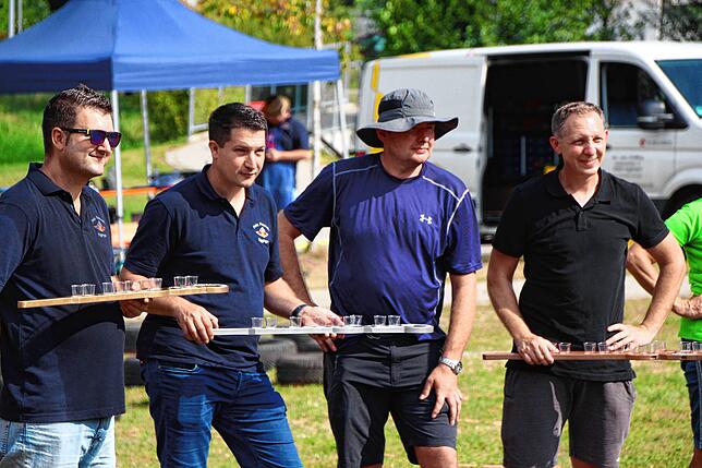 Bild 1: Bilder von der Bauernolympiade der FFW Eggingen