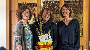 Petra Güntert (von links), Stefanie Hofmeier und Carola Geng. Foto: Flender