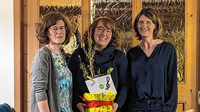 Petra Güntert (von links), Stefanie Hofmeier und Carola Geng. Foto: Flender