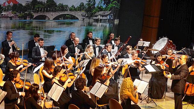 Die Junge Philharmonie der Ukraine Lemberg hofft, dass sie zum Neujahrskonzert und zum großen Beethoven-Konzert nächstes Jahr nach ...