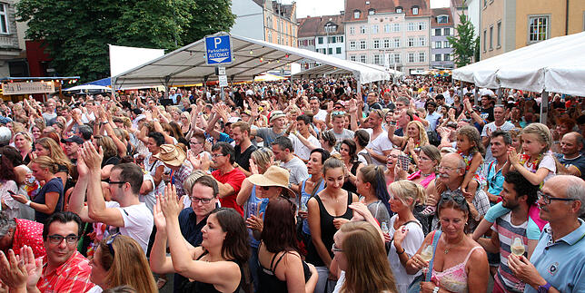 Und jetzt... Stimmung! Wie hier beim Konstanzer Weinfest (Archivbild).