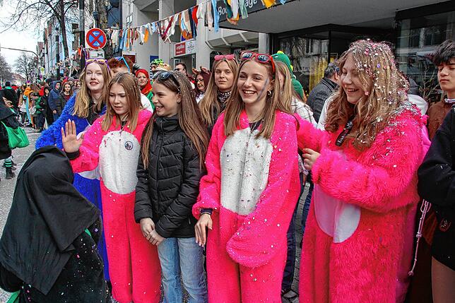 Bild 31: Sonne für die Narren: Großer Fasnet-Umzug begeistert in Singen!