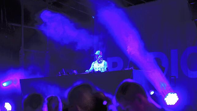 DJ-Musik sprich vor allem die jüngeren Besucher an.
