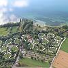 Der Campingplatz von Horn auf der Halbinsel Höri von oben. Im Nachbardorf Gaienhofen-Hemmenhofen verschwand der 51-Jährige spurlos.