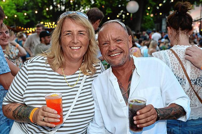 Bild 8: Seenachtfest 2024: Im Stadtgarten spielt nicht nur die Musik, sondern spielen auch die Kinder