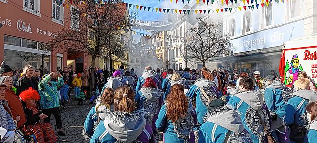 Bild 7: Der große Fasnetsumzug in Tiengen im strahlenden Sonnenschein - hier die schönsten Einblicke