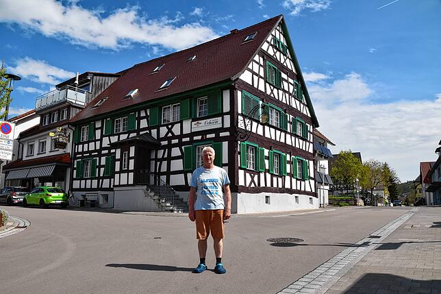 Alfred Zwick ist stolz auf sein Gasthaus, welches mitten im Herzen Steißlingens ein beliebter Treffpunkt ist.